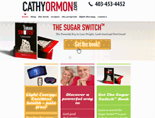 Tablet Screenshot of cathyormon.com